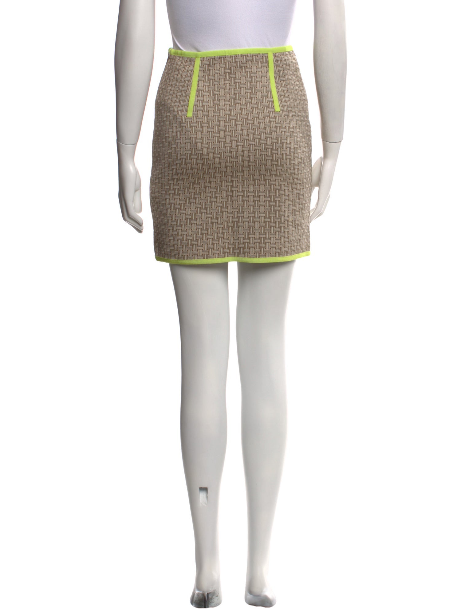 Hermès Printed Mini Skirt